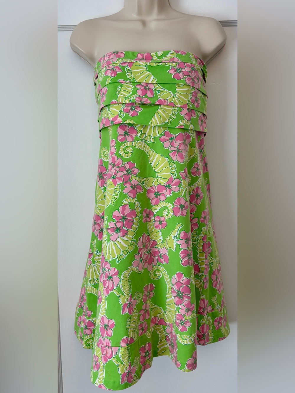 Vintage Lilly Pulitzer Petula Dress in Limeade — Size M